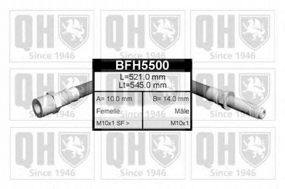 QUINTON HAZELL bfh5500 -  Тормозной шланг